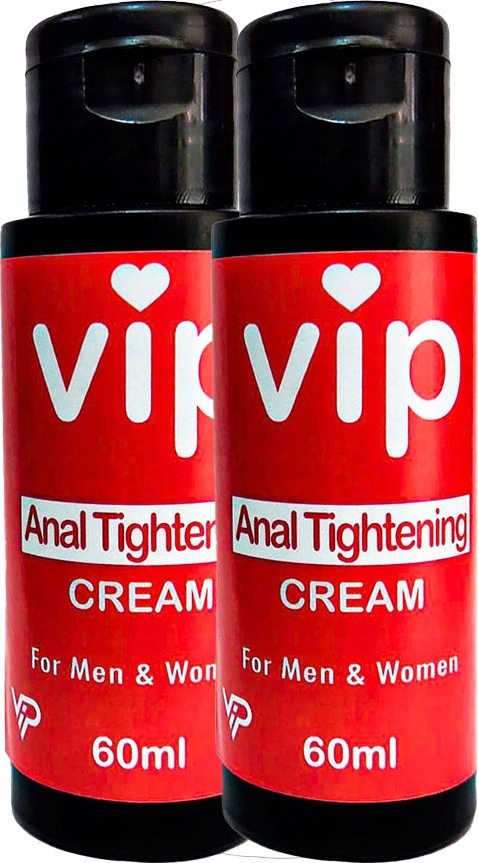 Vip Analtightening Cream 2 Adet Hem Kadın Hem Erkekler Için Analdaraltıcı Sıkılaştırıcıkrem 60 ml