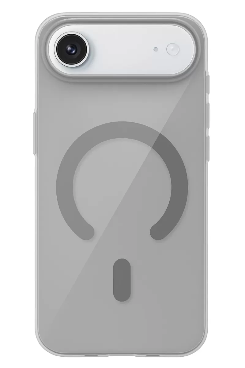 Joko Apple iPhone 17 Uyumlu Air Uyumlu PC Blank Magsafe Kapak - Natural Grey