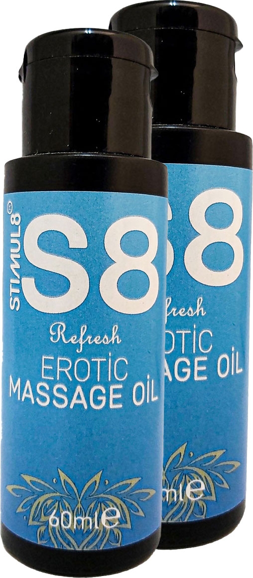 Stımul8 Ertoticmassage Oil 2 Adet -Kadın Erkek Erotikmasaj Yağı 60 ml 2 Adet