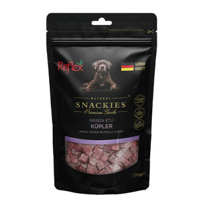 Snackies Natural Kuzu Etli Küp Tahılsız Köpek Ödülü 80 gr