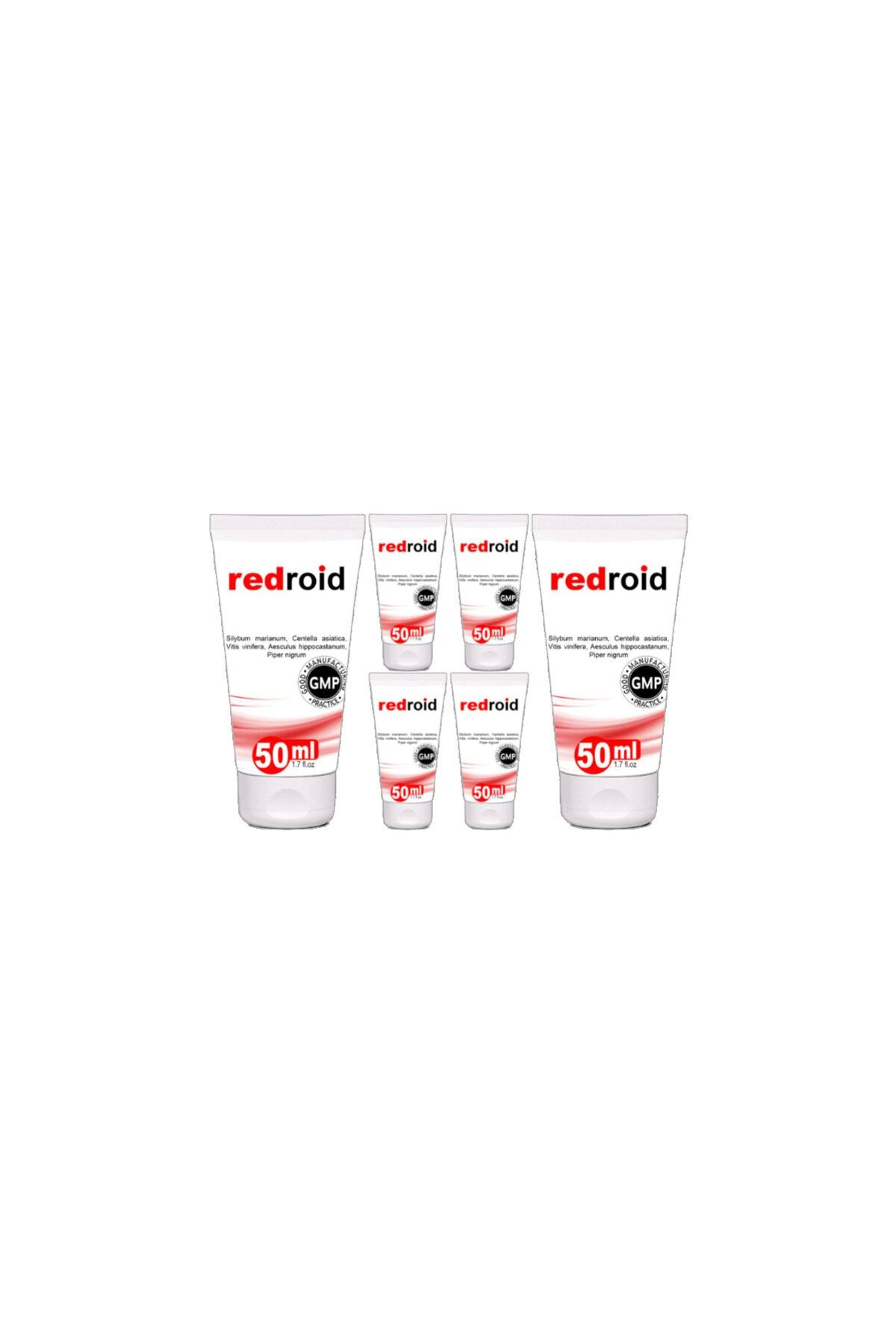 Redroid Rahatlatıcı Bakım Masaj Kremi 6x50 ml