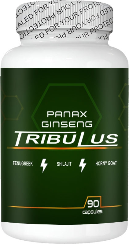 Panax: 1 Adet Panax Ginseng Tribuluslu Fenugreekli Shilajitli Hornygoatlı 90 Lı Erkeklere Özel Kapsüller
