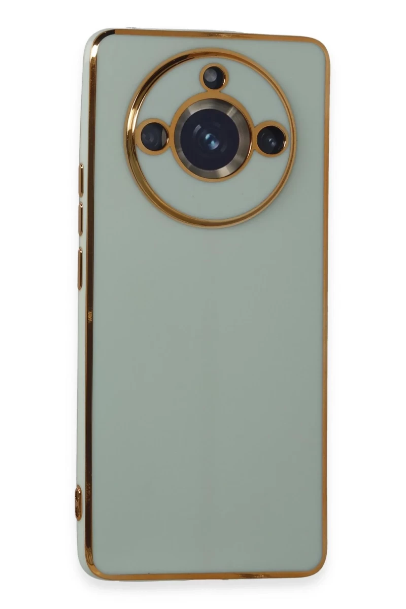 Realme 11 Pro Uyumlu Kılıf Volet Silikon - Açık Yeşil