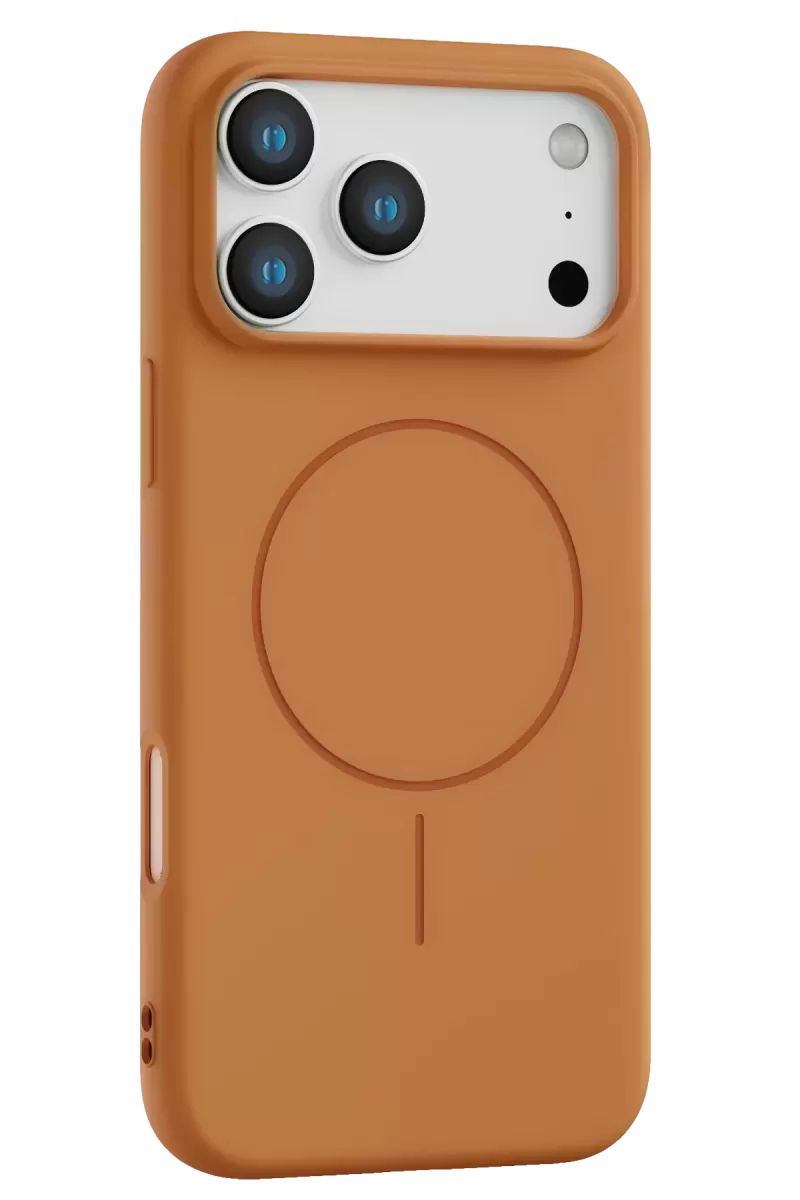 Joko Apple iPhone 17 Pro Max Uyumlu Jully Magsafe Kapak - Turuncu