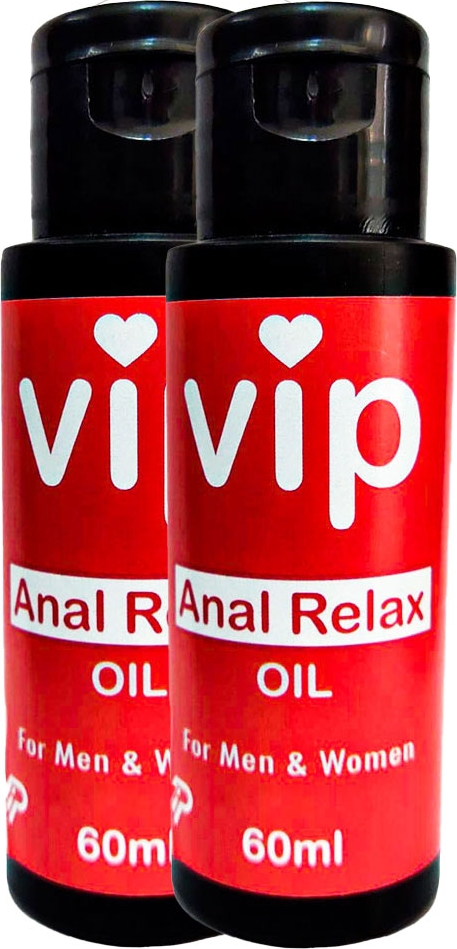 Vıp Oil For Analreıaxoil 2 Adet Bay Bayan Yağ 60 ml