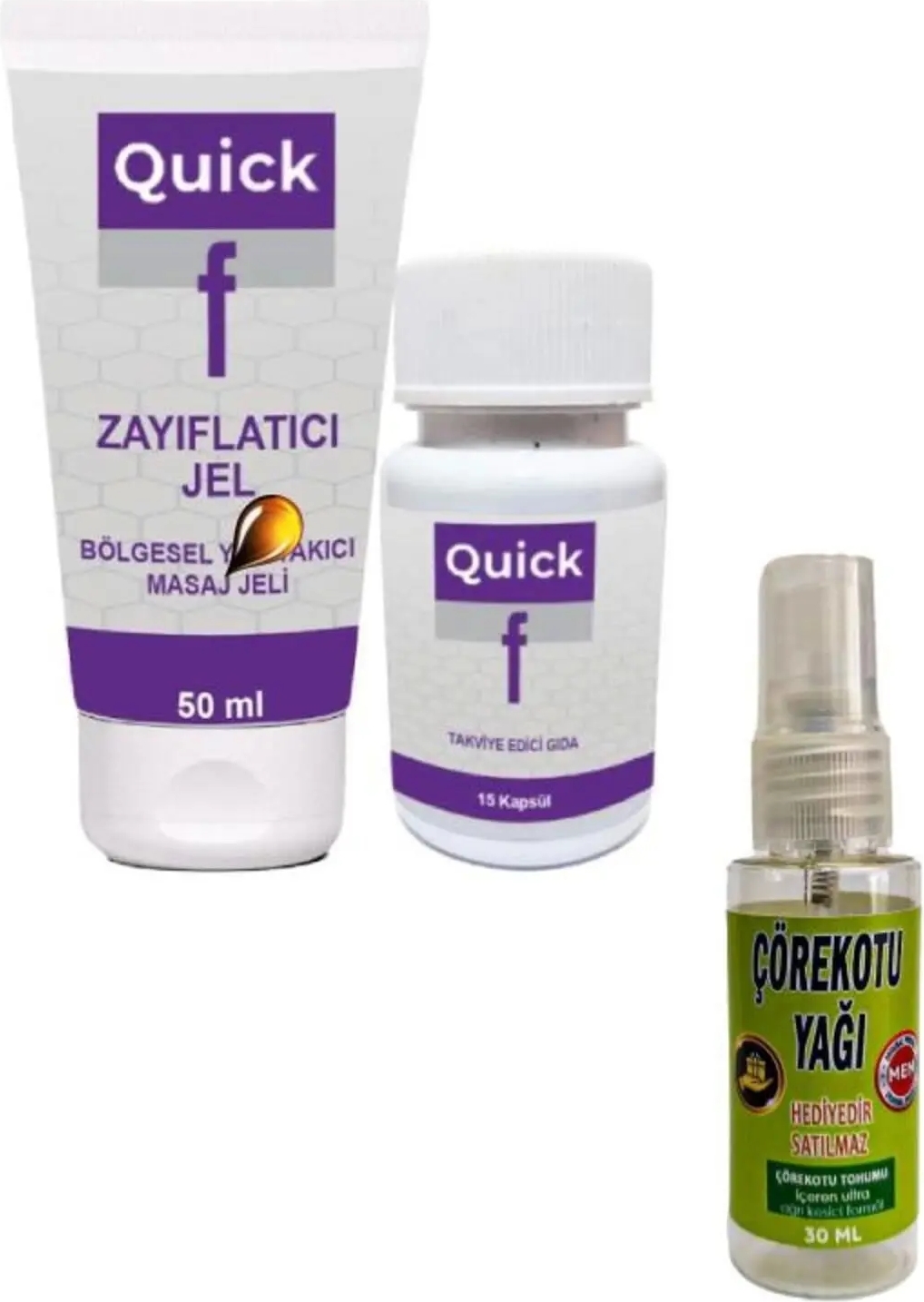 Süper Quickf + Masaj Yağı 30 ml