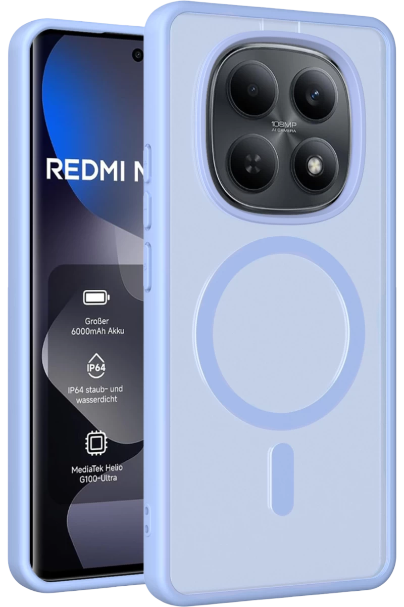 Joko Xiaomi Redmi Note 15 Pro 4G Uyumlu Jota Magsafe Kapak - Açık Mavi