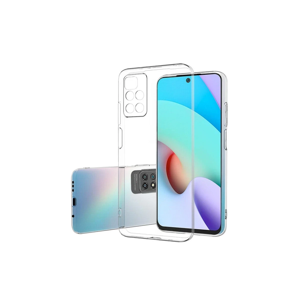 Xiaomi Redmi 10 2022 Kılıf Lüx Şeffaf Silikon