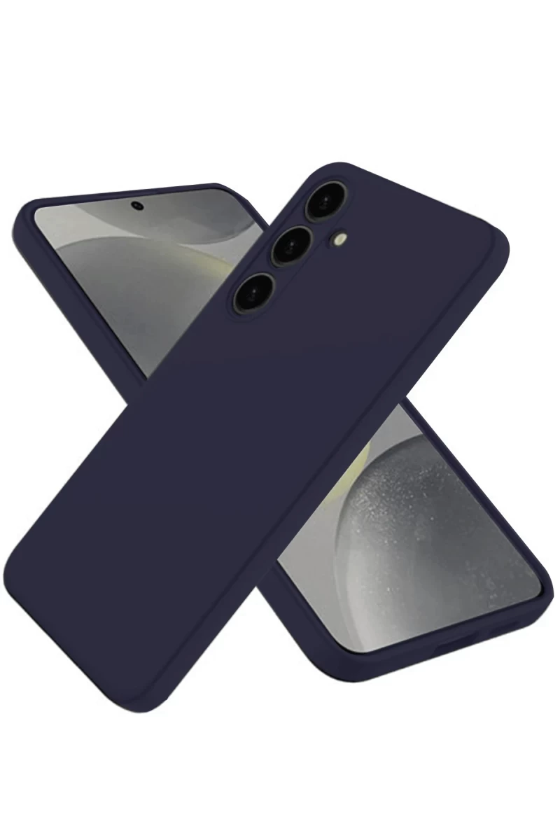 Samsung Galaxy A26 Uyumlu Kılıf Nano içi Kadife Silikon - Lacivert
