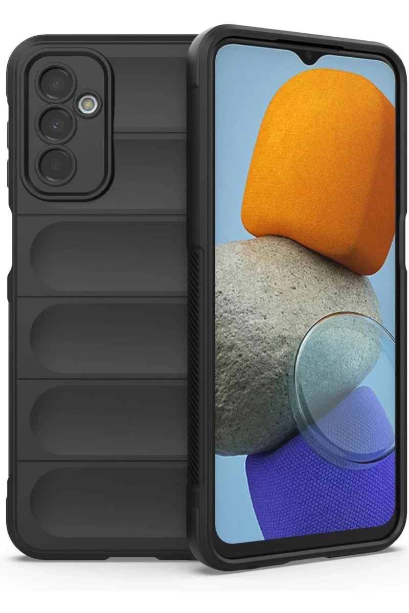 Samsung Galaxy M23 Uyumlu Kılıf Optimum Silikon - Siyah