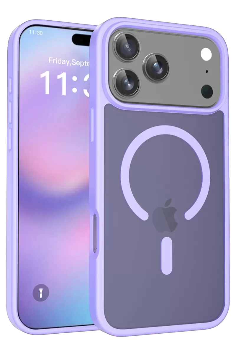 Joko Apple iPhone 17 Pro Max Uyumlu Jota Magsafe Kapak - Lila