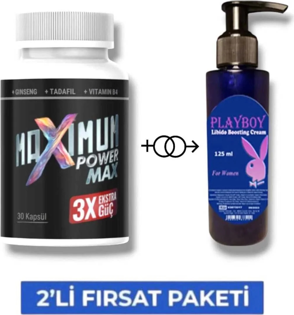 Maximum Power Erkeklere Özel 30lu Muzice Libdo Arttrc Krem 125 ml