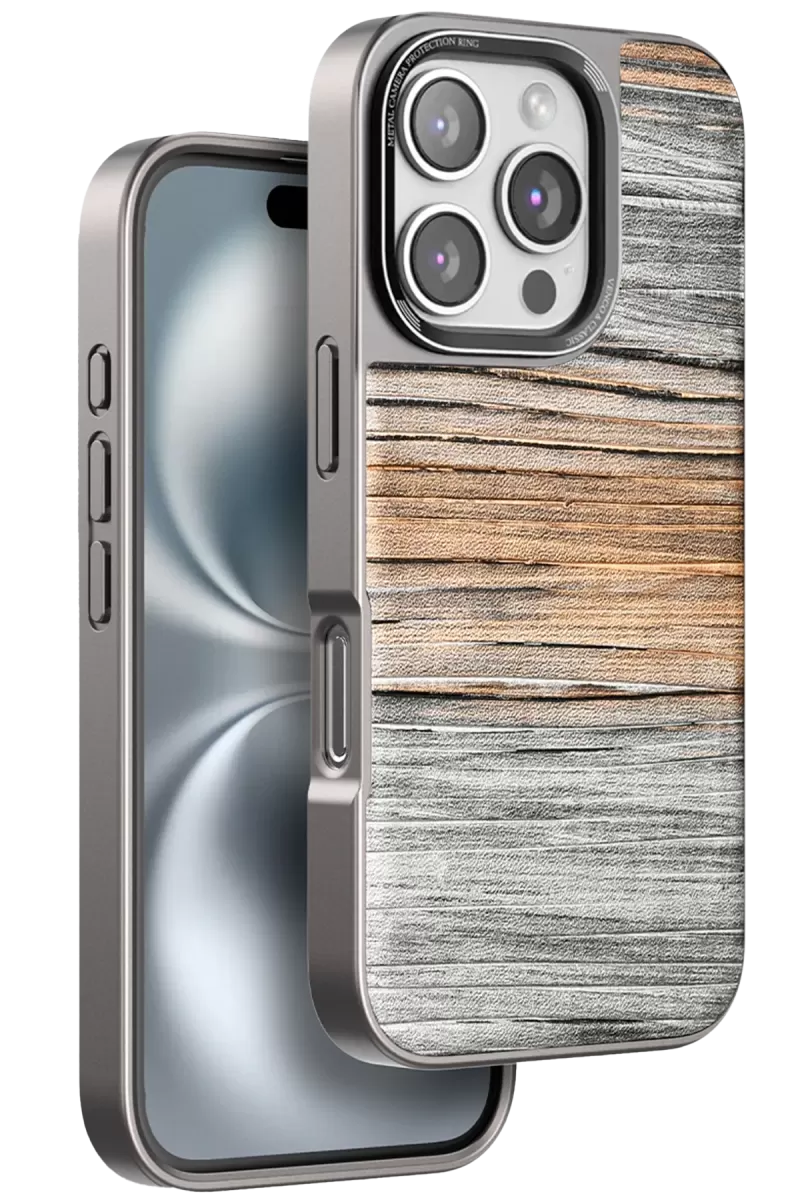 Venco Apple iPhone 16 Pro Uyumlu Wave Kapak - Sarı