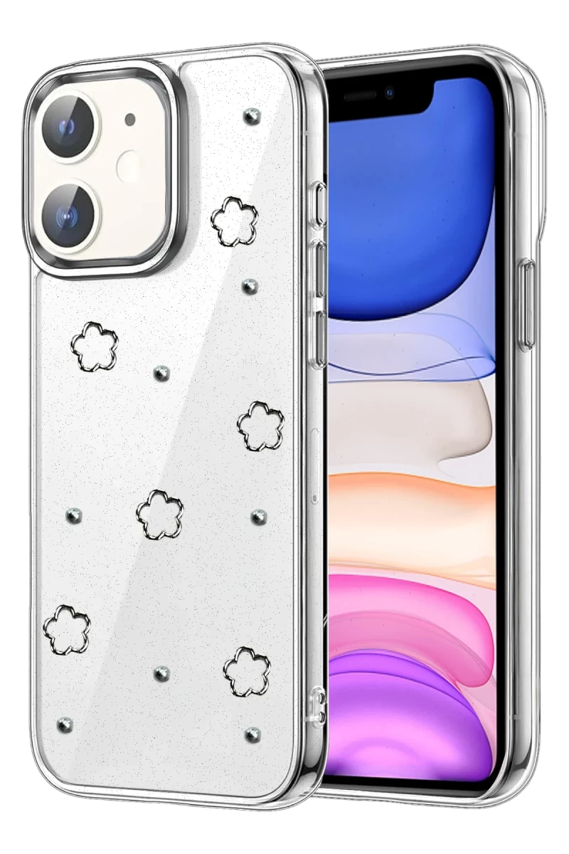 Apple iPhone 11 Uyumlu Fiyonk Desenli Kapak - Desen 2