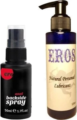 Etkili  Kadınlara Erkeklere Özel Sprey 50 ml + Eros 125ML Lubricant Gel