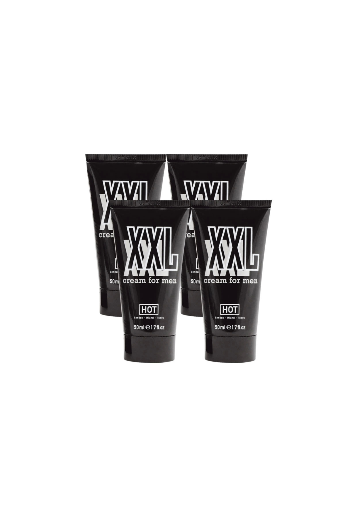 HotXXL Cream Men Hardener Delayer Enlarger 4lü adet x 50 ml Erkeklere Özel Boyut Kremi