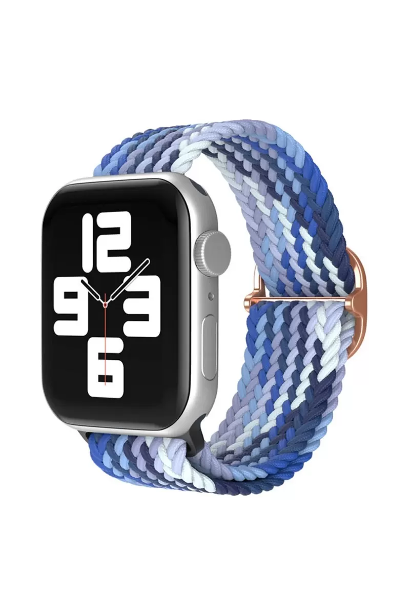 Apple Watch 42mm Uyumlu Star Kordon - Lacivert-Mavi