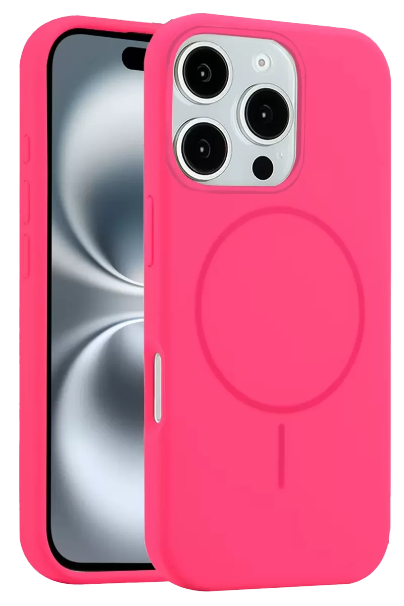 Joko Apple iPhone 16 Pro Uyumlu Kılıf Jully Magsafe Kapak - Pembe