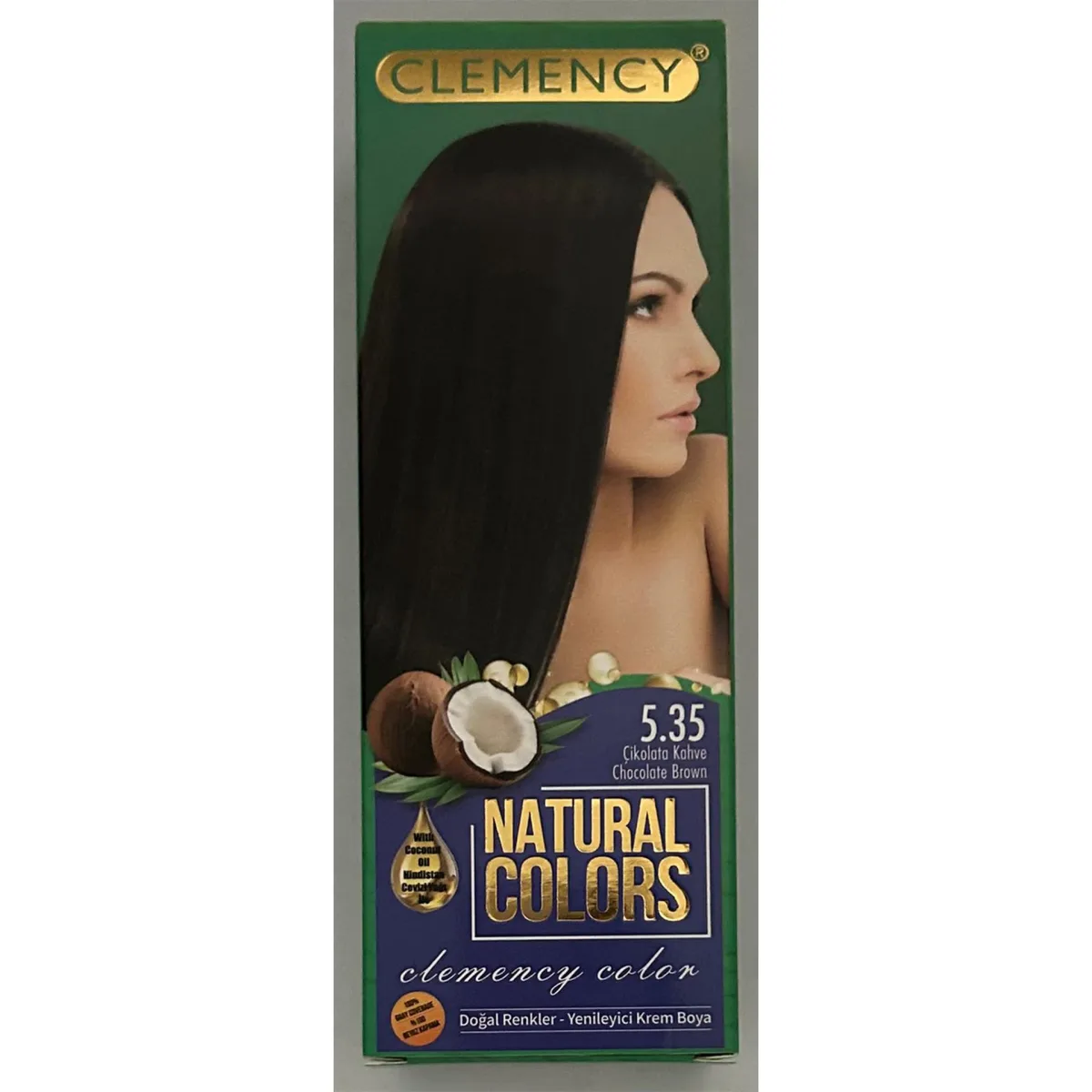 Natural Colours Saç Boyası Seti - 5.35 Çikolata Kahve