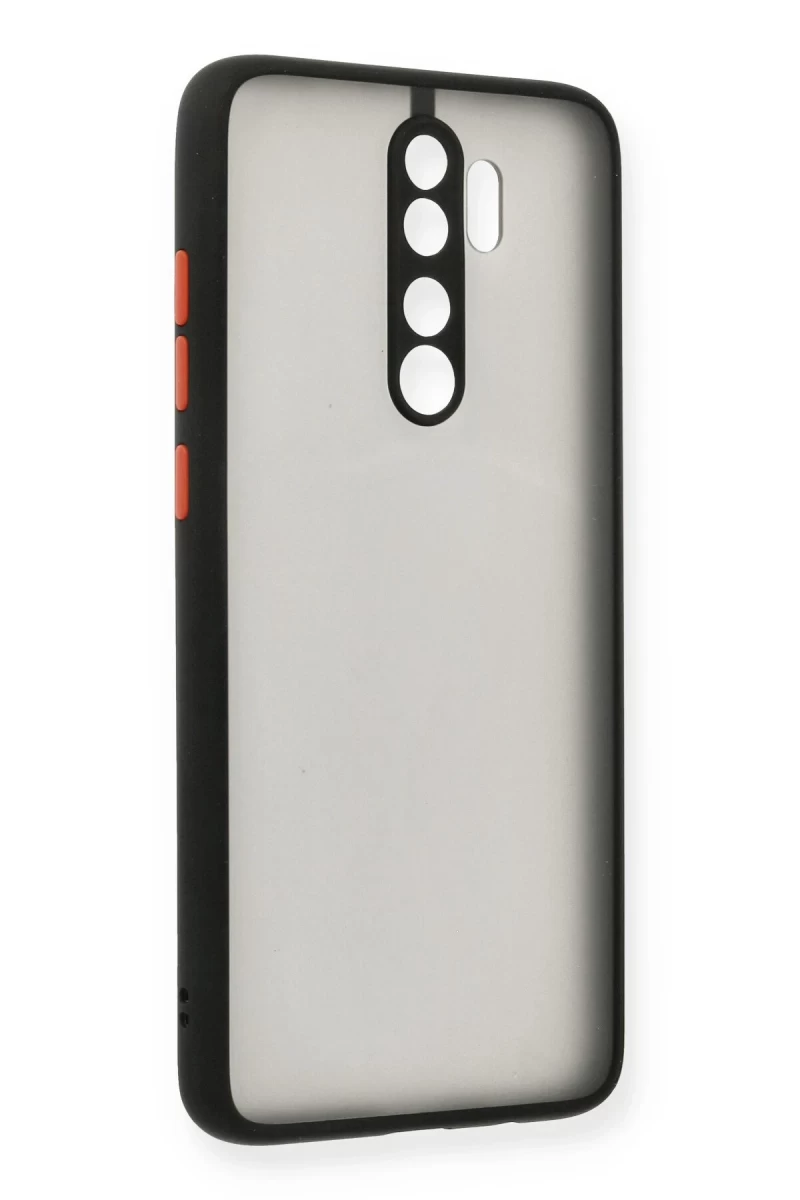 Xiaomi Redmi Note 8 Pro Uyumlu Kılıf Montreal Silikon Kapak - Siyah
