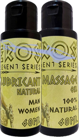 Eros Legent Bay Bayan Lubricantgel 60ML + Masaj Yağı 60 ml