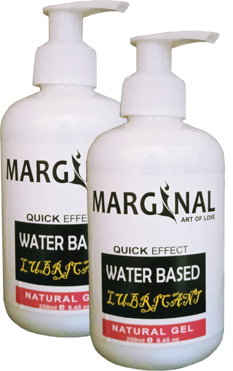 Marginal Water Based Lubricant Gel 250 ml Jel i 2li
