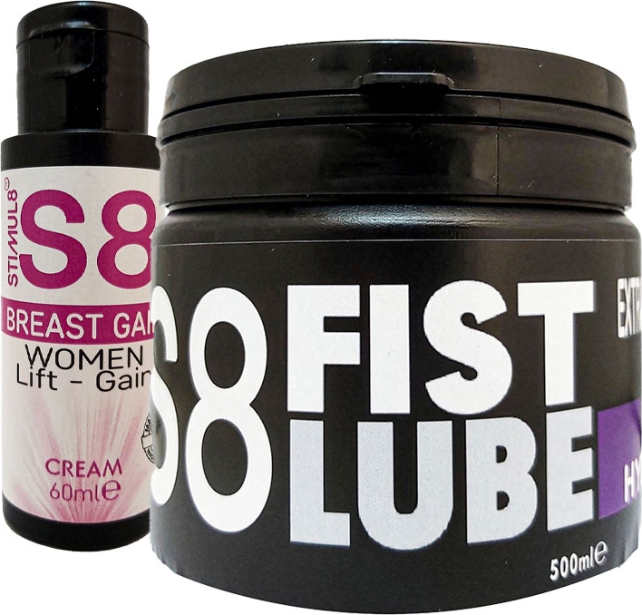 Stimul8 Fist Lube 500ML Big Size Lubrikant + Stimul8 Kadınlara Özel Xxlkrem 60ML