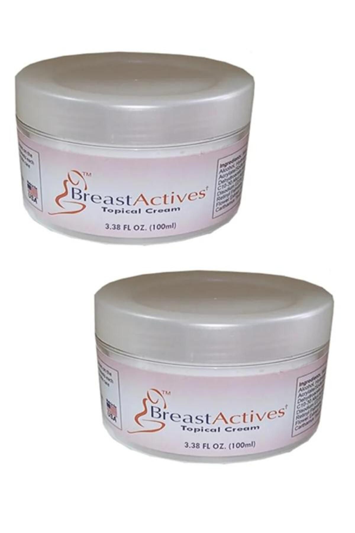 Breast Actives Kadınlara Özel Göğüs Dolgunlaştırma  Kremi 100 ml 2 Adet