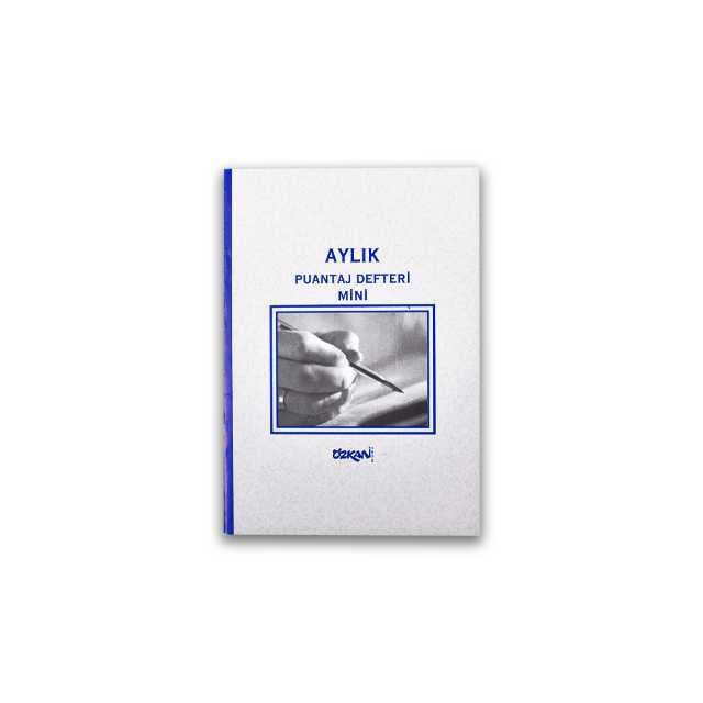 0335 Puantaj Defteri Mini 1 Adet
