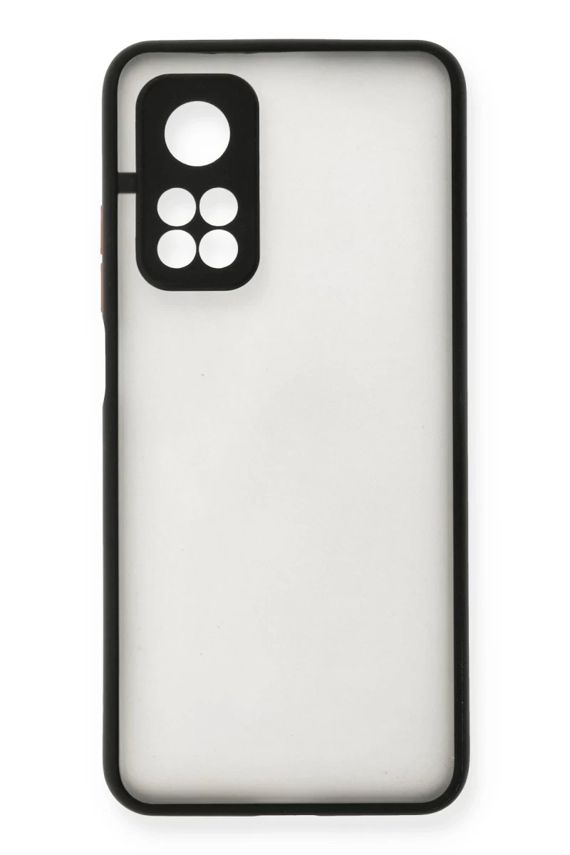 Xiaomi Mi 10T Uyumlu Kılıf Montreal Silikon Kapak - Siyah