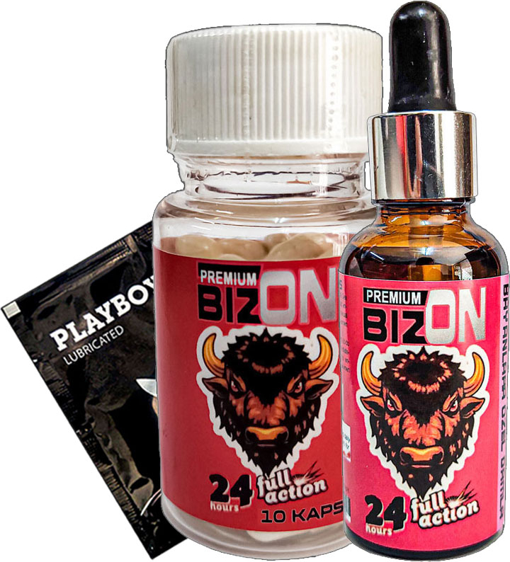 Bizon Erkeklere Full Action 10lu Kapsül + Erkeklere Full Action Damla + Lubricated