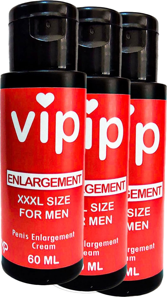 Vıp Erkeklere Özeı  3 Adet  Xxxlbüyütücü 60 ml Krem Uzunlukkalınlık Kremi