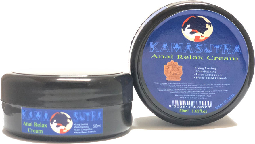 Kamasutra Rlx 50 ml For Men For Women Anaı Relax Cream  Svl -Özel Bölge Ağrl Kremi Anàl Kàs Gévşetìci Àğrı Kesìci