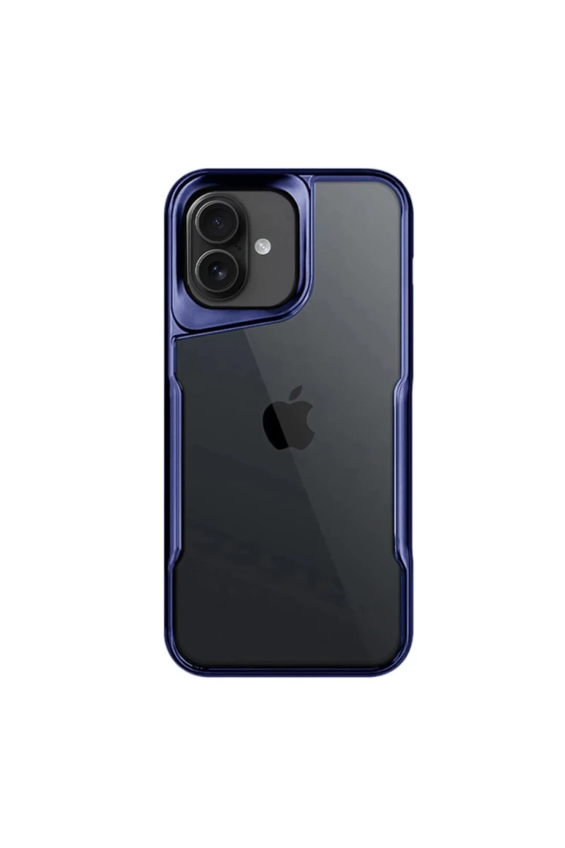 Apple iPhone 16 Plus Uyumlu Kılıf Boyi Silikon Kapak - Lacivert