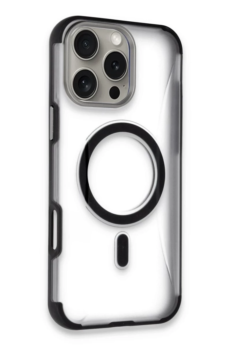 Joko Apple iPhone 16 Pro Uyumlu Hilton Magsafe Kapak - Siyah