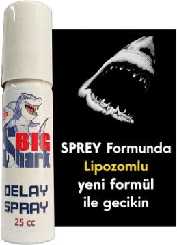 Asimox Bigshark Spray 25CC Lipozomlu Yeni Formül Ile Gecikin