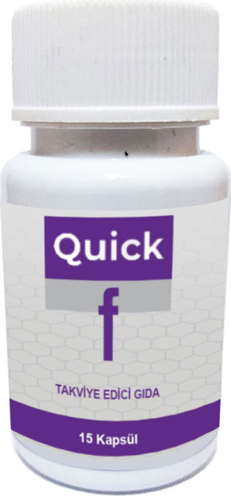 Quickf Daha Ince Hafif ve Şekillenmiş Vücudunuz Için 15LI Kapsül Desteği