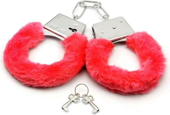 SoAndSo Kırmızı Peluş Kelepçe