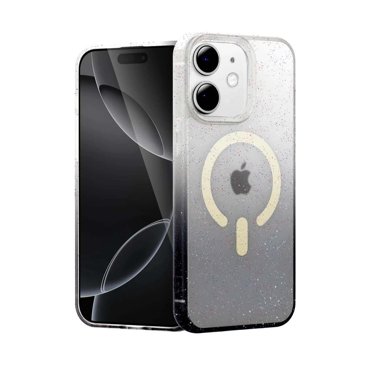 Apple iPhone 11 Uyumlu Pummel Shiny Magsafe Kapak - Siyah