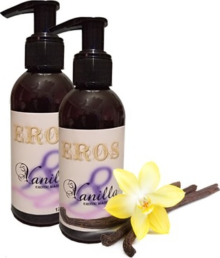 Eros Erotic Massage Oil 120ML Kokulu Vanilyalı Masaj Yağı 2 Adet