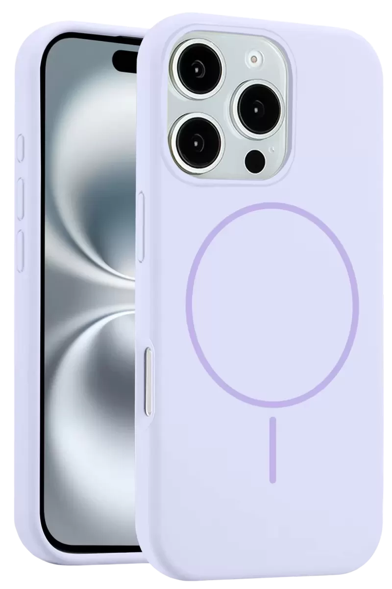 Joko Apple iPhone 16 Pro Max Uyumlu Kılıf Jully Magsafe Kapak - Lila