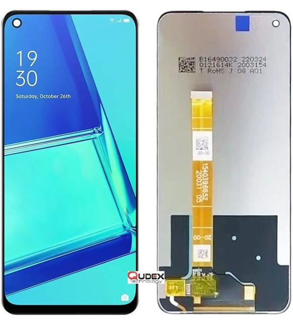 Oppo A92 Uyumlu Ekran Dokunmatik (Siyah)