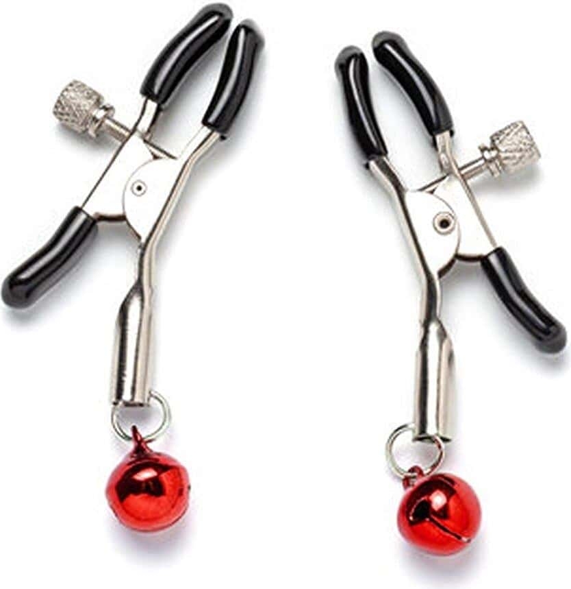 Mlingox Bdsm Fantezi Siyah Göğüs Ucu Sıkıştırıcı Nipple Clamp