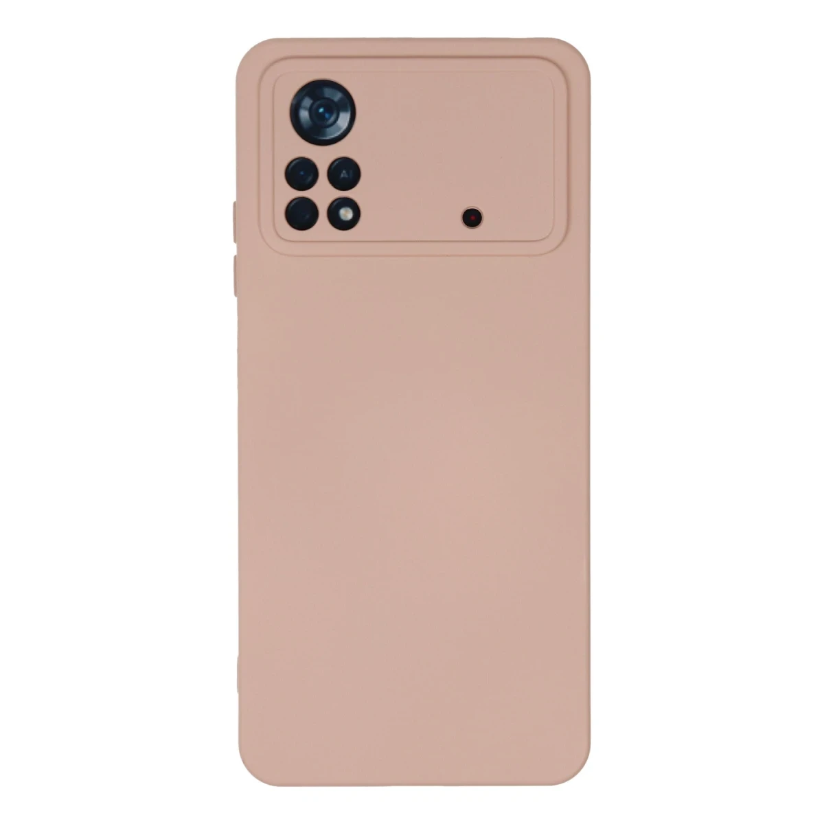 Xiaomi Poco X4 Pro 5G Kılıf Nano içi Kadife Silikon - Pudra