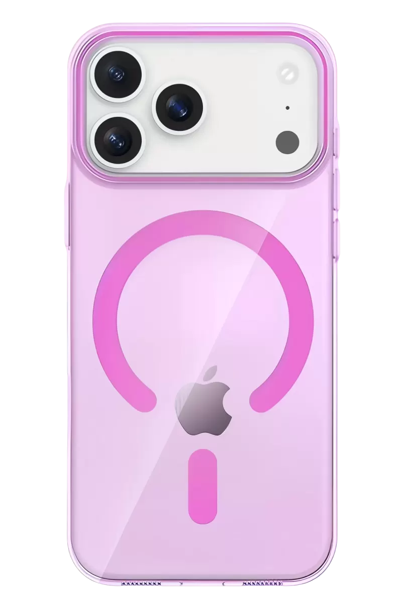 Joko Apple iPhone 17 Pro Uyumlu PC Blank Magsafe Kapak - Pembe