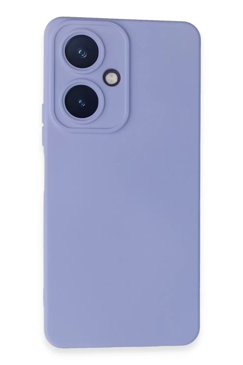 Vivo Y27 Uyumlu Kılıf Nano içi Kadife Silikon - Lila