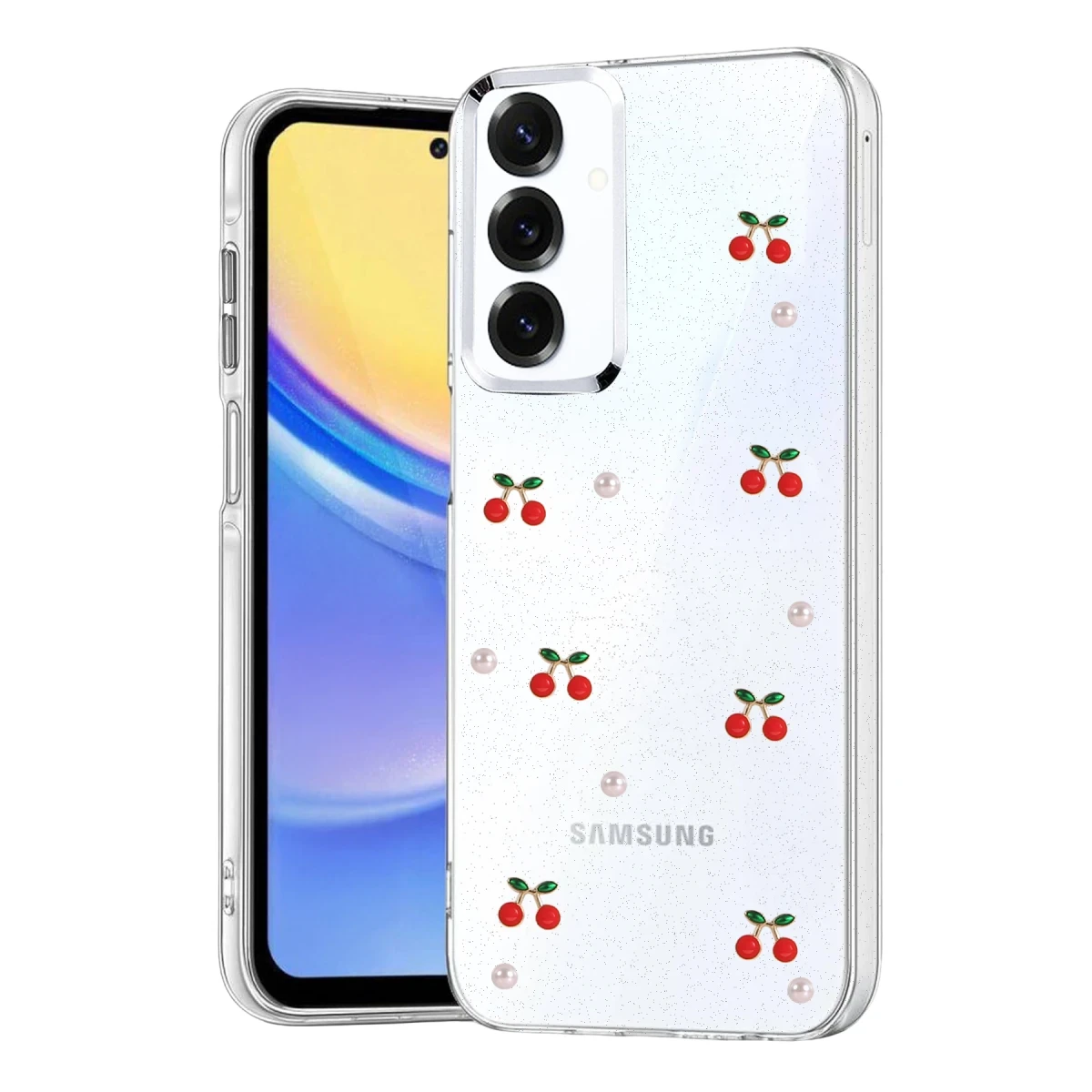 Samsung Galaxy S25 FE Fiyonk Desenli Kapak - Desen 9