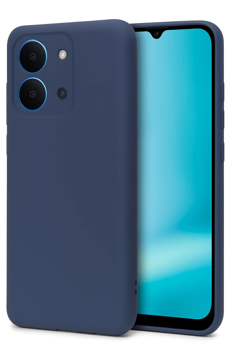 Xiaomi Redmi 15C 4G Uyumlu First Silikon - Lacivert