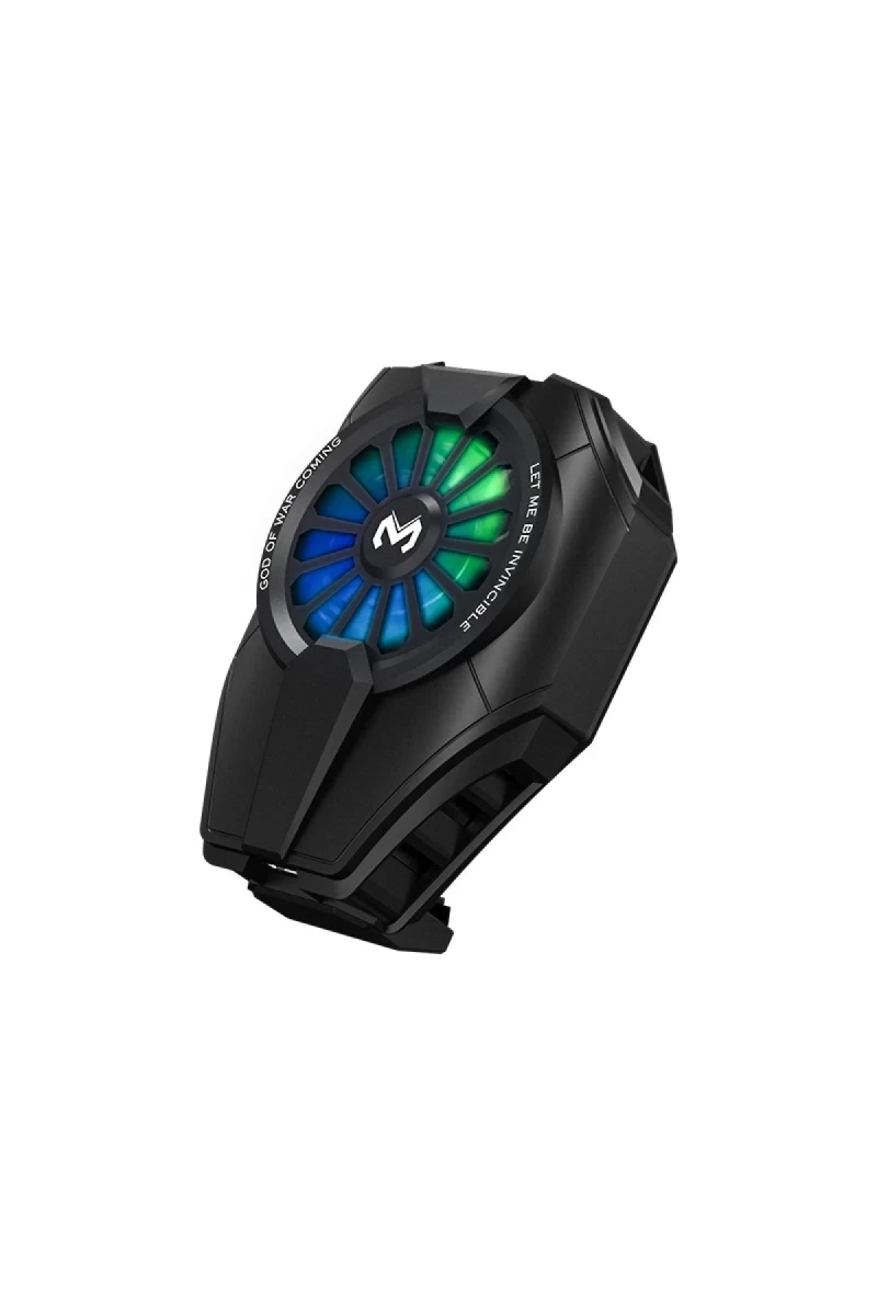 DL06 RGB Radyatör Telefon Soğutucu Fan - Siyah