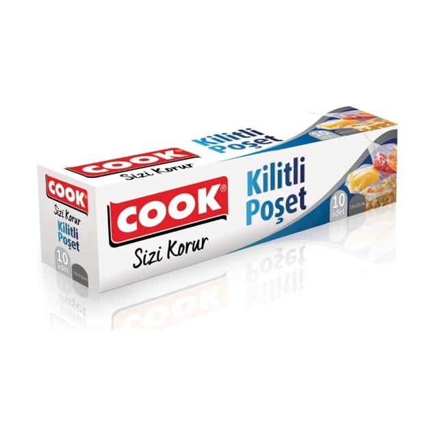 Buzdalabı Poş  Kilitli 19*25 10lu